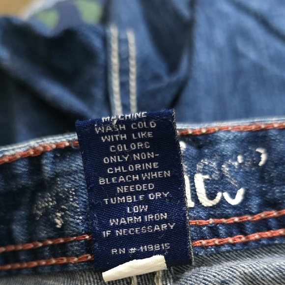 Series 31 Selena Dark Blue Boot Cut Embroidered Pocket Jeans Size 13 - Picture 13 of 13